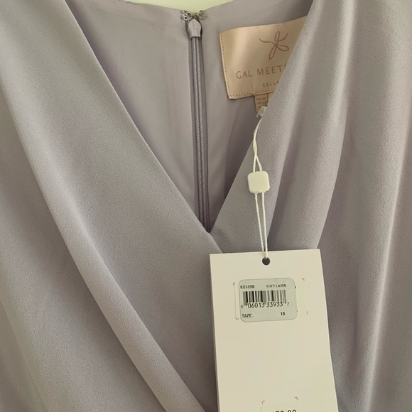 Gal Meets Glam Seraphina Crossover Wrap Dress - Picture 4 of 4